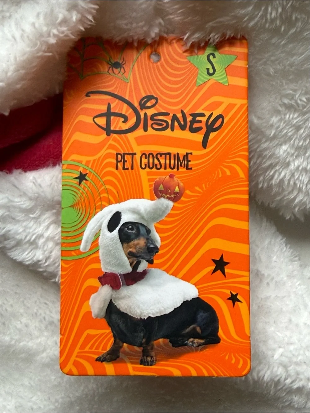 Disney’s The Nightmare Before Christmas Zero Dog HALLOWEEN Costume - Size S